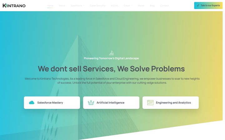 Screenshot of kintrano.com