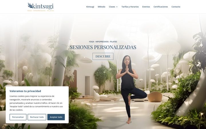 Screenshot of kintsugivigo.com