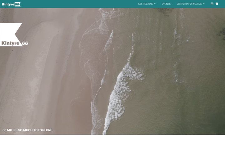 Screenshot of kintyre66.co.uk