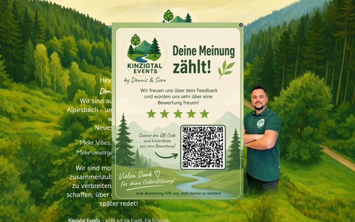 Screenshot of kinzigtal-events.de