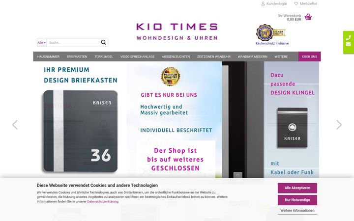 Screenshot of kio-times.de