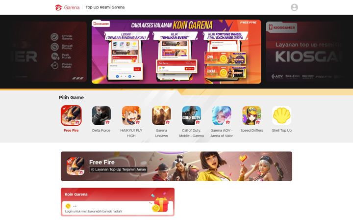 Screenshot von kiosgamer.co.id