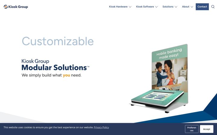 Screenshot of kioskgroup.com