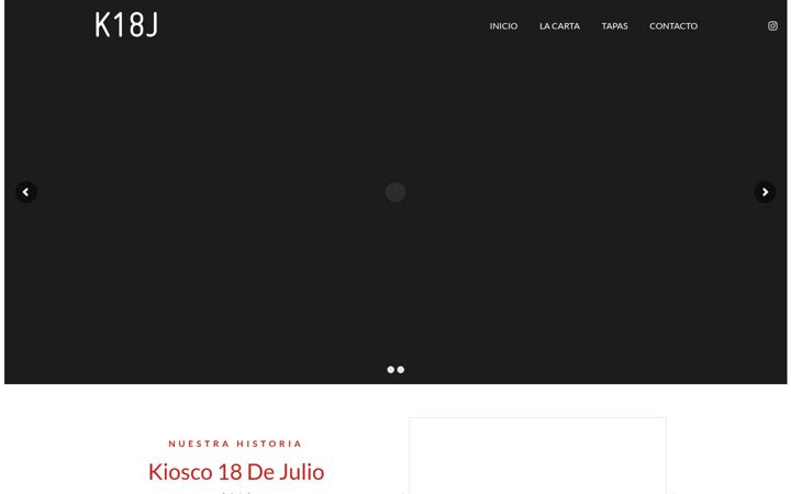 Screenshot of kiosko18dejulio.com