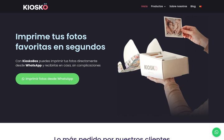 Screenshot of kioskobox.com
