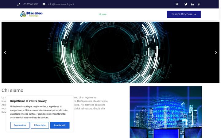 Screenshot of kioskotecnologia.it