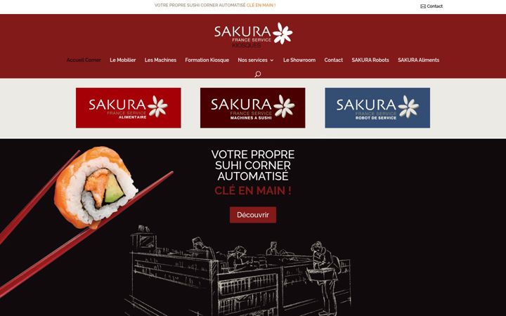 Screenshot of kiosque-sushi.com