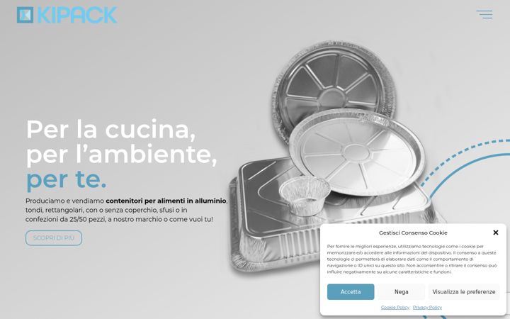 Screenshot of kipack.it