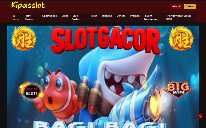 Screenshot of kipasslot.com