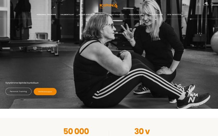 Screenshot of kipinastudio.fi
