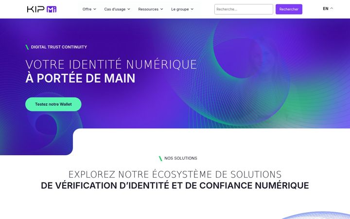 Screenshot of kipmi.com