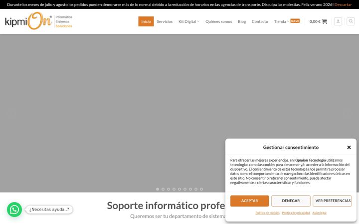 Screenshot of kipmion.com