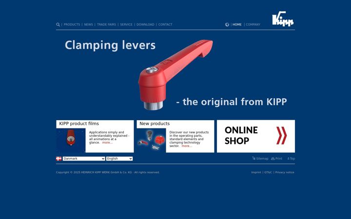 Screenshot von kipp.com