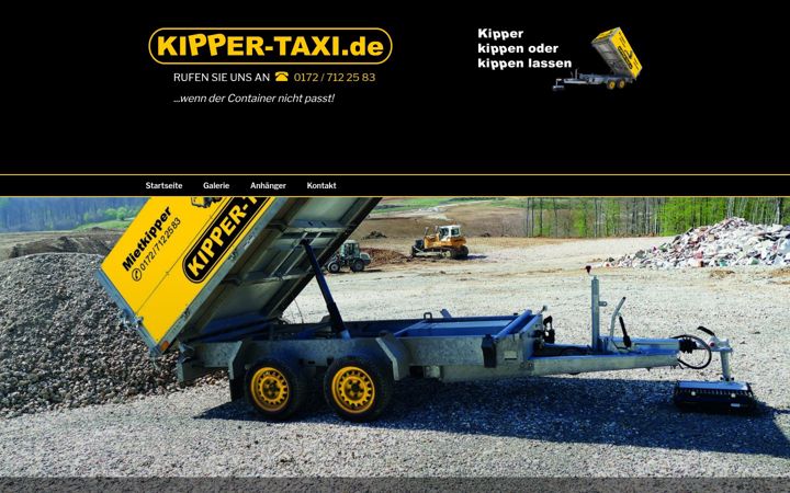 Screenshot of kipper-taxi.de