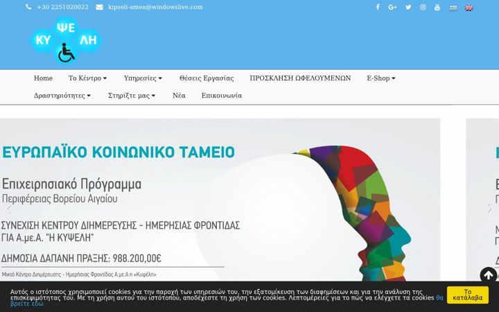 Screenshot of kipseli-amea.gr