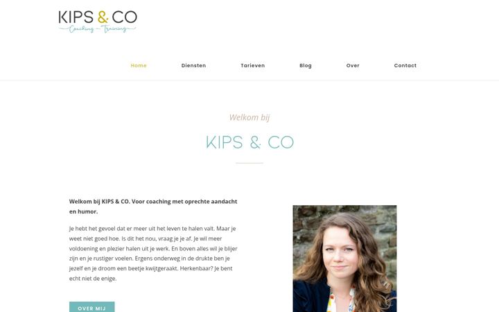 Screenshot of kipsenco.nl