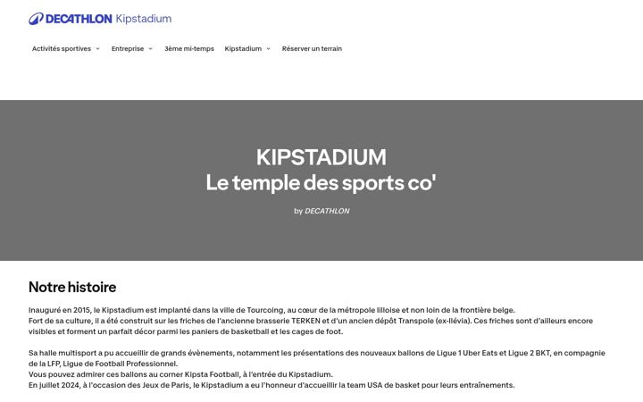 Screenshot of kipstadium.com