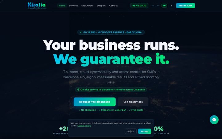 Screenshot of kiralia.net