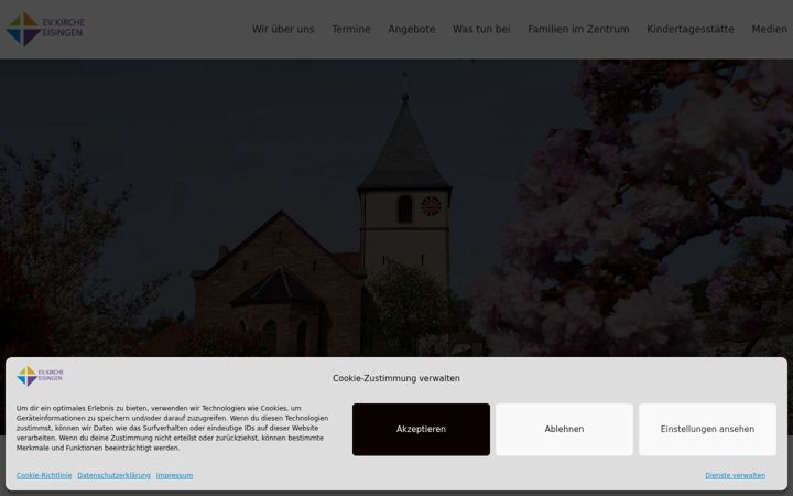 Screenshot of kirche-eisingen.de