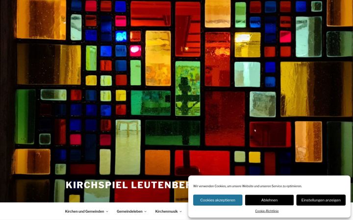 Screenshot of kirche-leutenberg.de