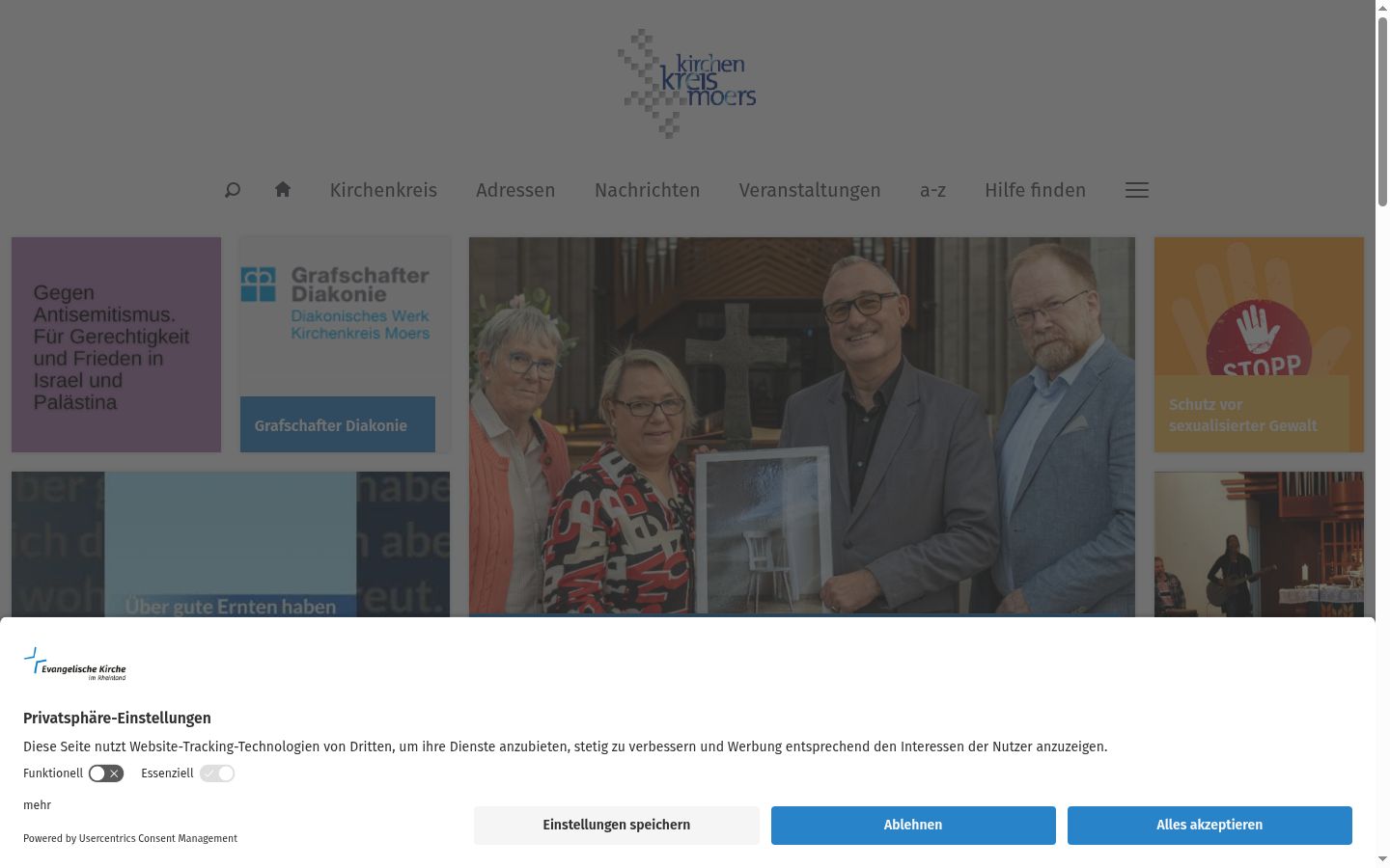 Sutikimo reklamjuostės, rodytos prieš bet kokią sąveiką, ekrano kopija