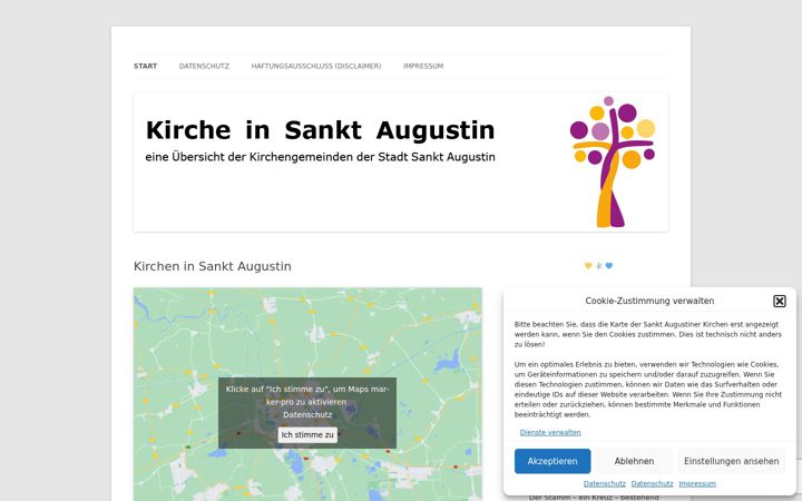 Screenshot of kirche-sankt-augustin.de