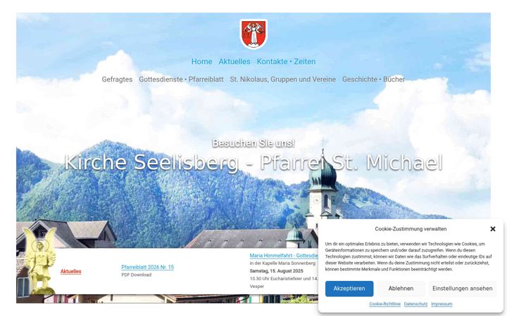 Screenshot of kirche-seelisberg.ch