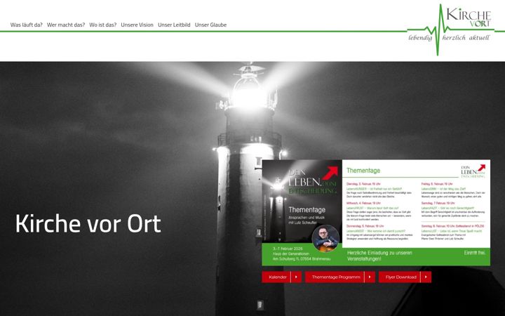 Screenshot of kirche-vor-ort.com
