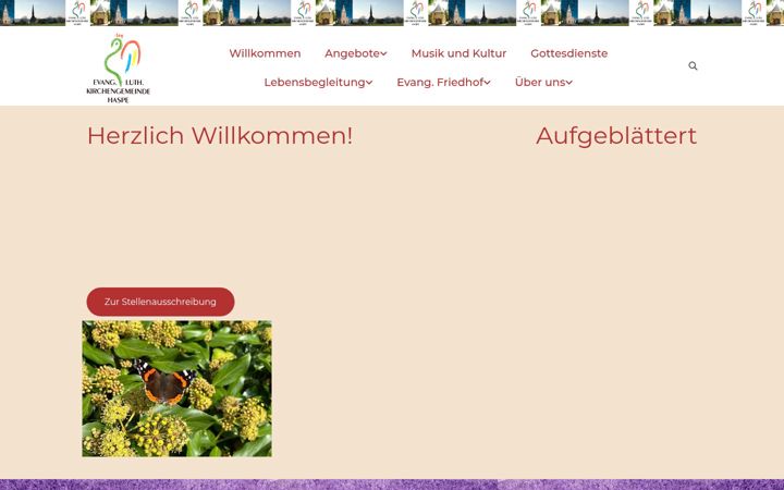 Screenshot of kirchengemeinde-haspe.de