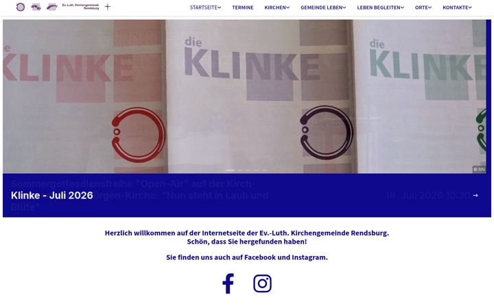 Zrzut ekranu kirchengemeinde-rendsburg.de