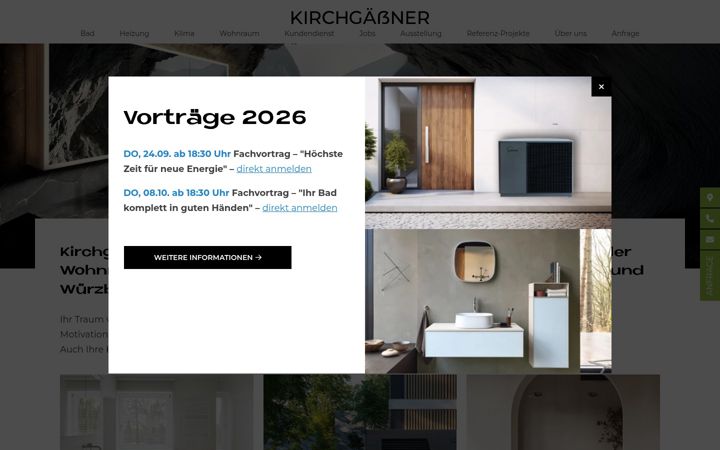 Screenshot of kirchgaessner-gmbh.com