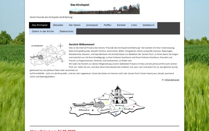 Screenshot of kirchspiel-bertung.de