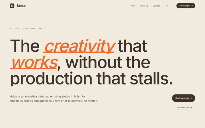 Screenshot of kiricu.com