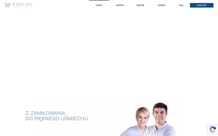 Screenshot of kirilovdentalclinic.com