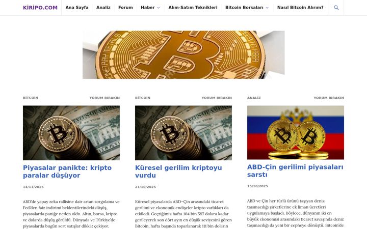 Screenshot of kiripo.com
