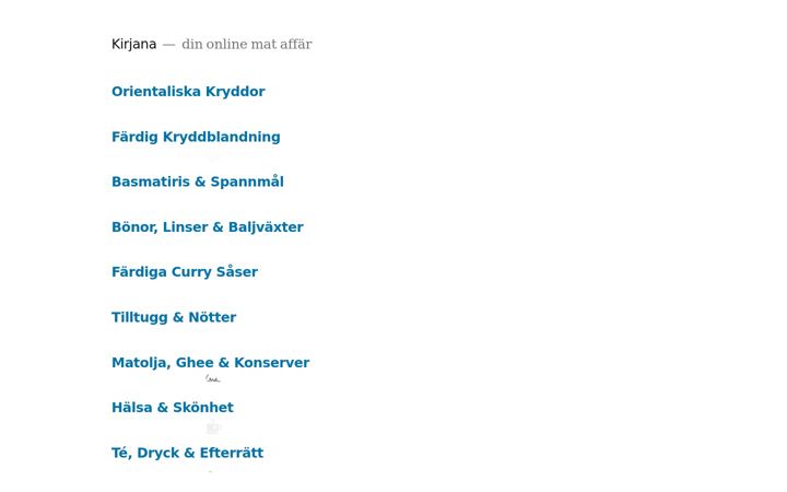 Screenshot of kirjana.se