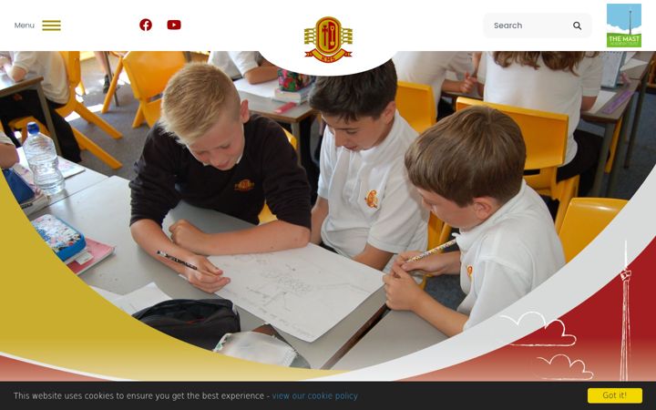 Screenshot of kirkburtonmiddleschool.co.uk
