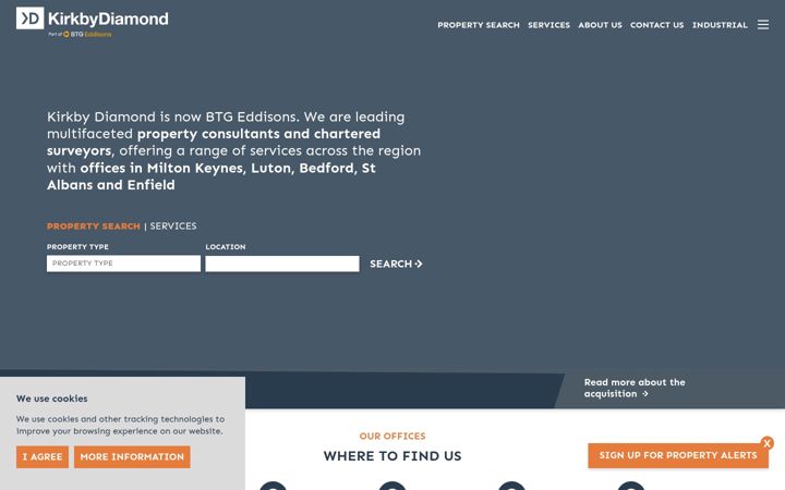 Screenshot of kirkbydiamond.co.uk