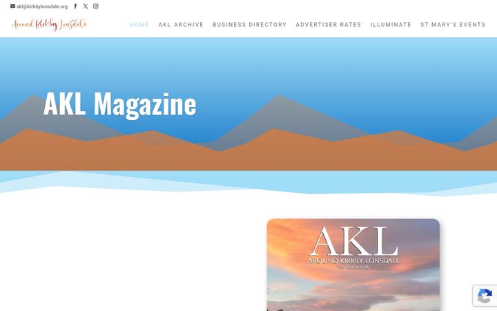 Screenshot of kirkbylonsdale.org