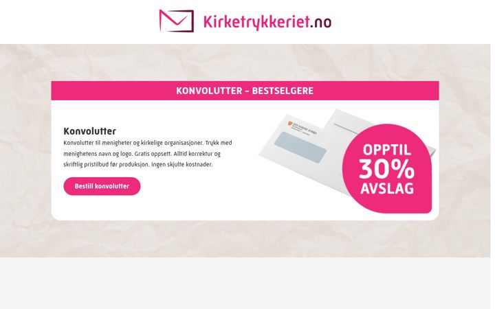 Screenshot von kirketrykk.no