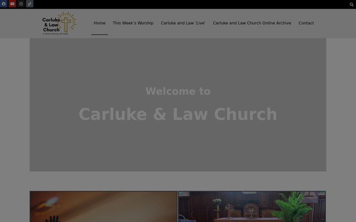 Screenshot of kirktonchurch.com