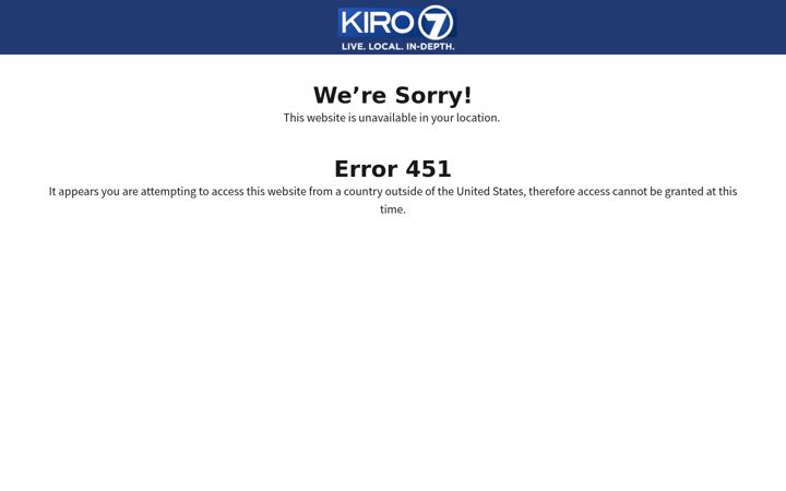 Екранна снимка на kiro7.com