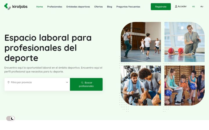 Screenshot of kiroljobs.com