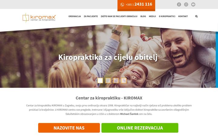 Screenshot of kiromax.hr