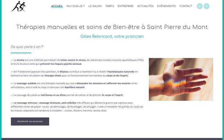 Screenshot of kiroots-amma.fr