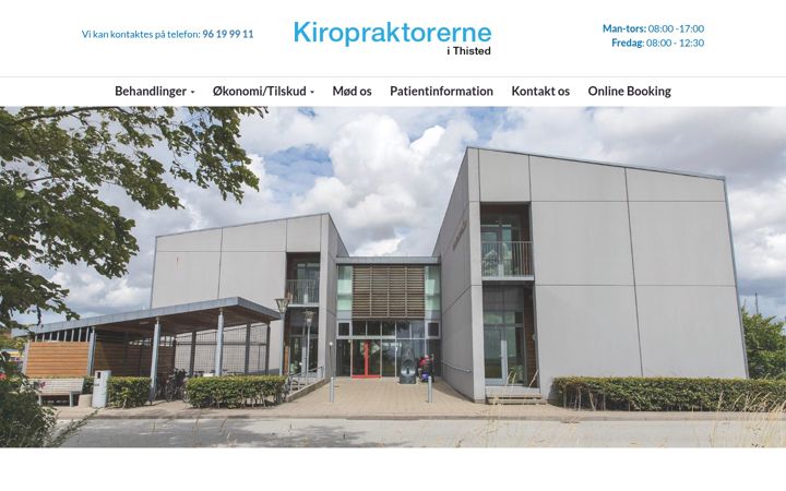 Skærmbillede af kirothisted.dk