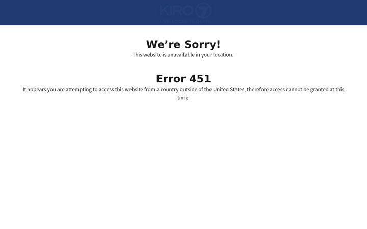 Screenshot of kirotv.com