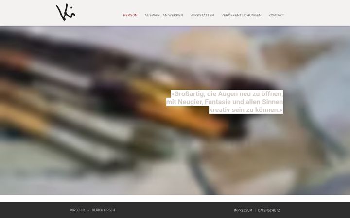 Screenshot of kirsch-ik.de
