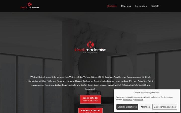 Screenshot of kirsch-modernise.de