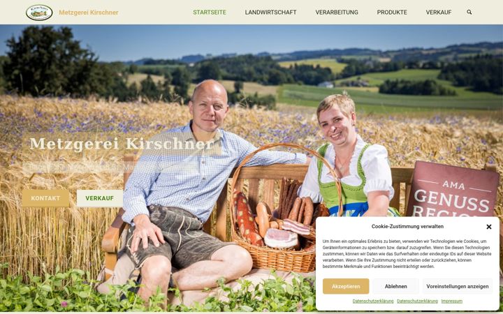 Screenshot of kirschner-metzgerei.at
